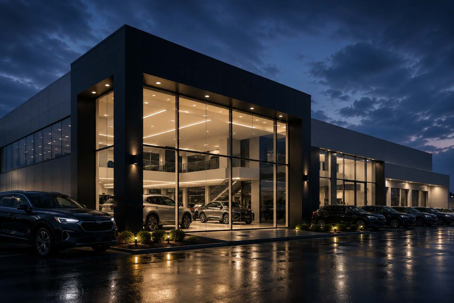 Agencia automotriz con entrega de unidad