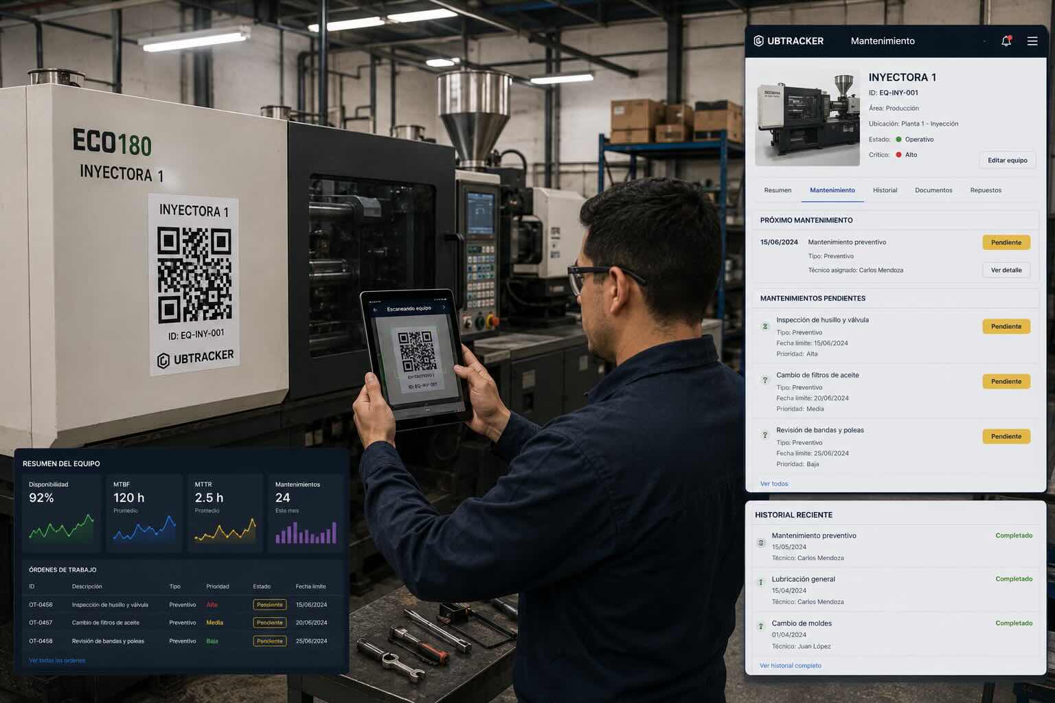 Software de mantenimiento industrial