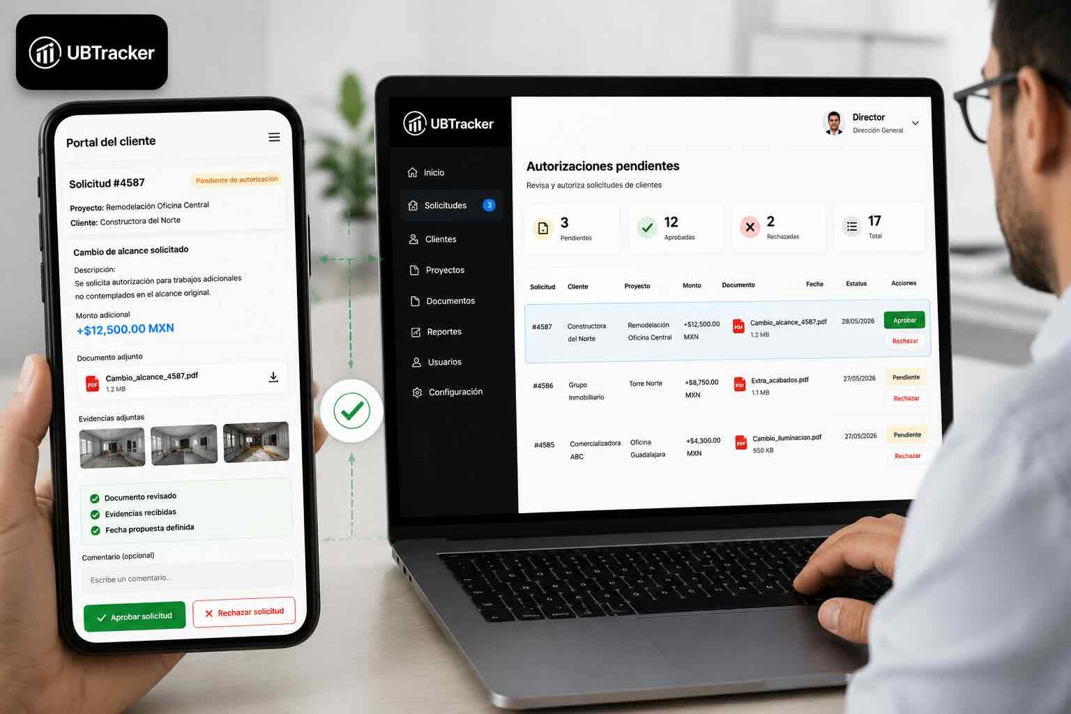 Portal cliente y autorizaciones