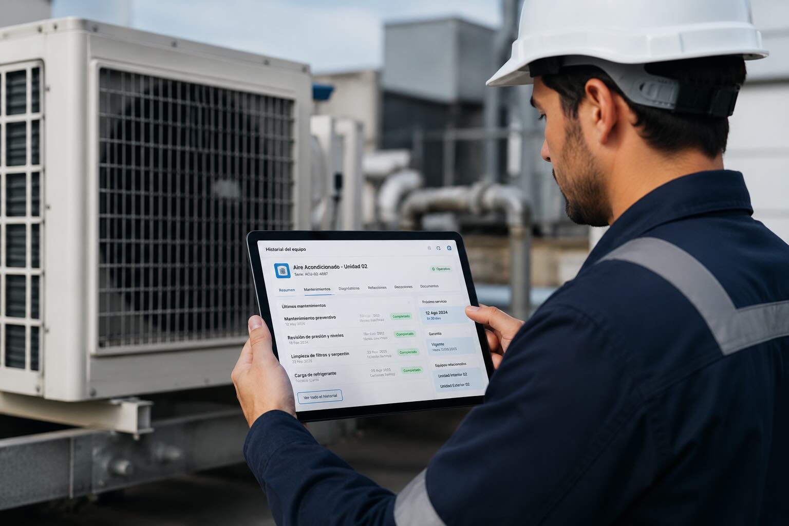 Dashboard para servicio técnico