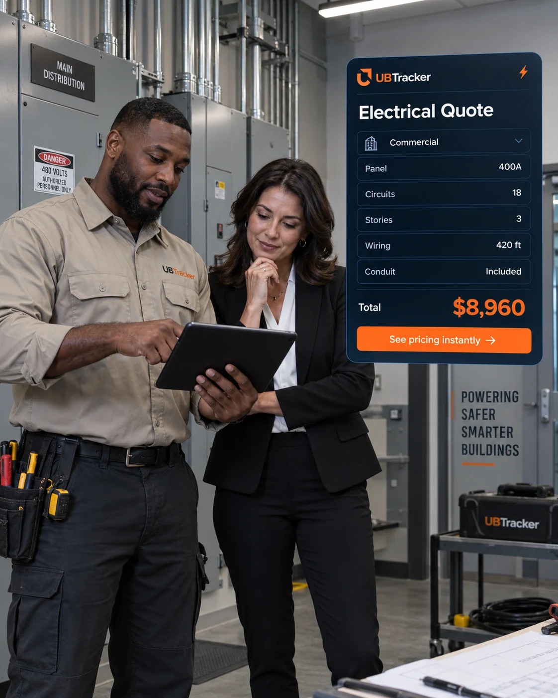 Electrical quoting software