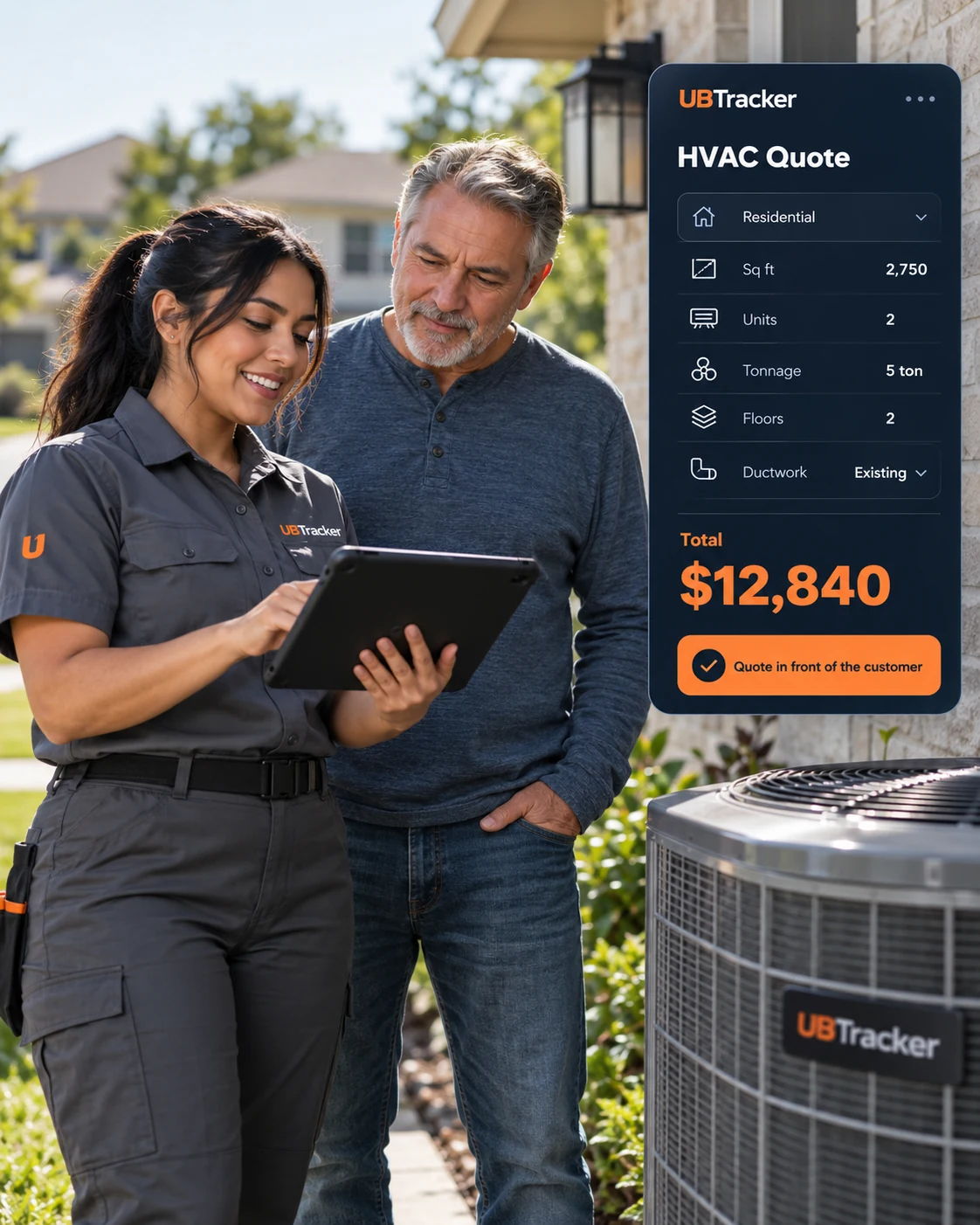 HVAC quoting software