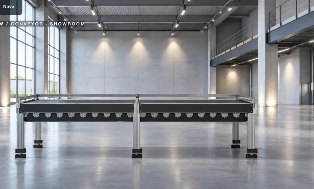 Roller conveyors